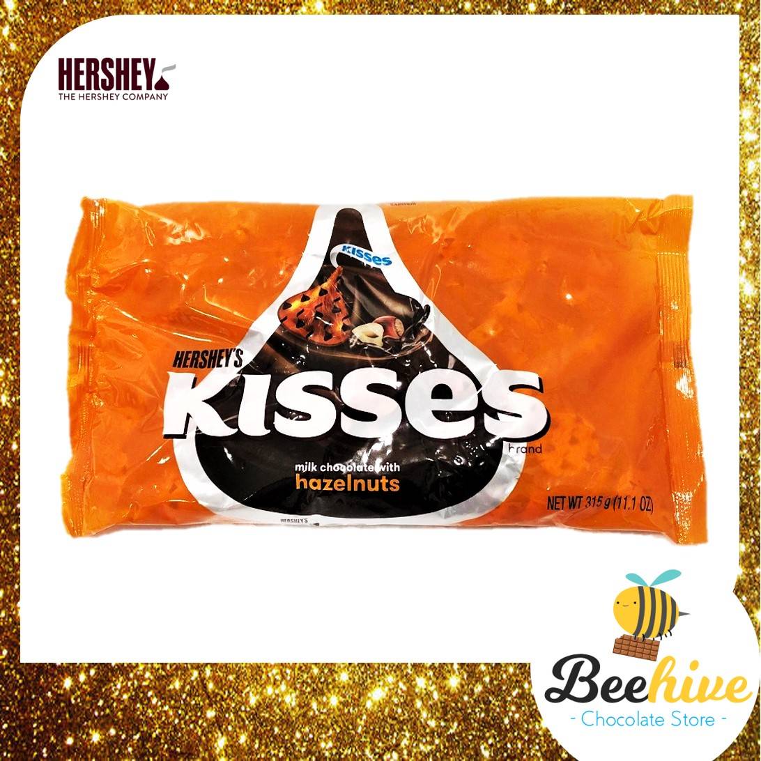 Hersheys Kisses Milk Chocolate with Hazelnuts 315g