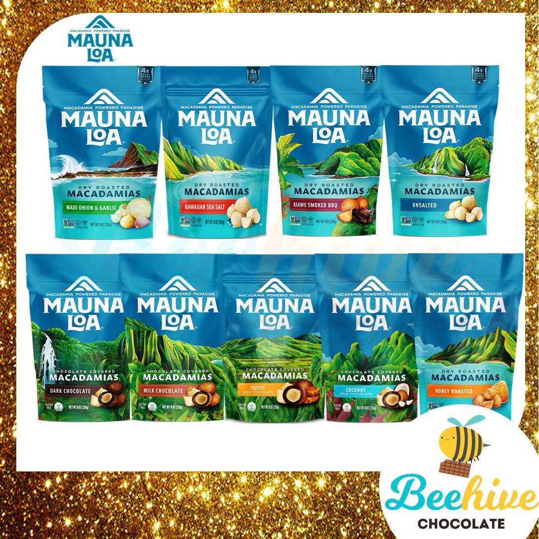 Mauna loa assorted macadamia nuts 226g